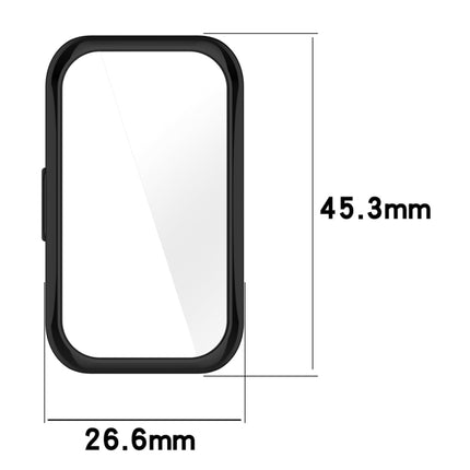 Full Coverage TPU Electroplating Watch Protective Case, For Huawei Band 10 / 9 / 8
