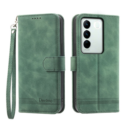 Dierfeng Dream Line Leather Phone Case, For vivo V27