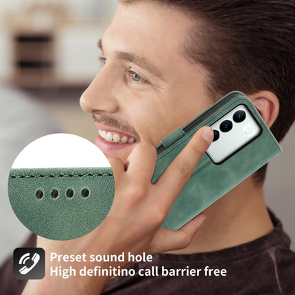 Dierfeng Dream Line Leather Phone Case, For vivo V27
