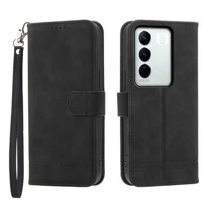 Dierfeng Dream Line Leather Phone Case, For vivo V27