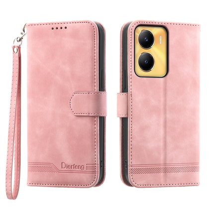 Dierfeng Dream Line Leather Phone Case, For vivo Y36, For vivo Y78, For vivo Y02a, For vivo Y56