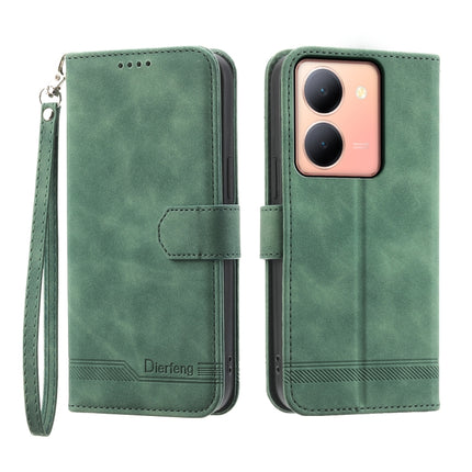 Dierfeng Dream Line Leather Phone Case, For vivo Y36, For vivo Y78, For vivo Y02a, For vivo Y56