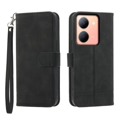 Dierfeng Dream Line Leather Phone Case, For vivo Y36, For vivo Y78, For vivo Y02a, For vivo Y56