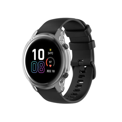 TPU Wrapped Empty Half Case Watch Case, For Huawei Honor Magic watch2 46mm, For Huawei Honor Magic watch2 42mm, For Garmin Venu