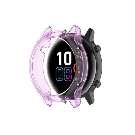 TPU Wrapped Empty Half Case Watch Case, For Huawei Honor Magic watch2 46mm, For Huawei Honor Magic watch2 42mm, For Garmin Venu
