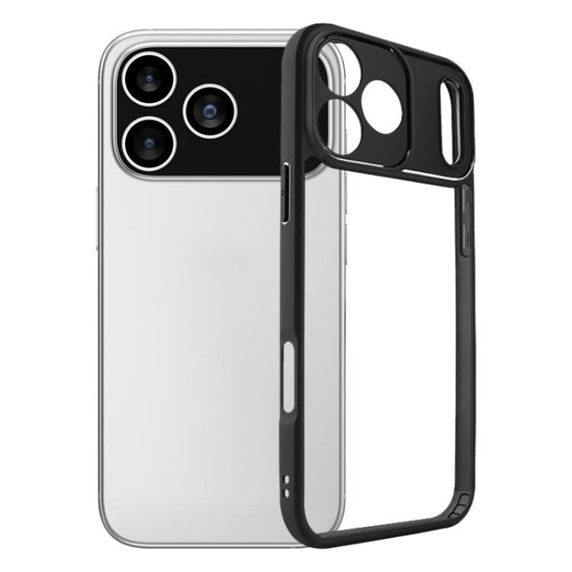 Frosted TPU + Transparent PC Phone Case, For iPhone 17 Pro Max, For iPhone 17 Pro, For iPhone 17, For iPhone Air, For iPhone 16 Pro Max, For iPhone 16 Pro, For iPhone 16 Plus, For iPhone 16, For iPhone 15 Pro Max, For iPhone 15 Pro, For iPhone 15 Plus ...