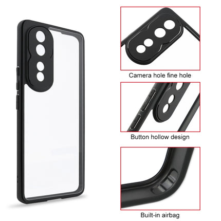 Frosted TPU + Transparent PC Phone Case, For Honor 80 Pro