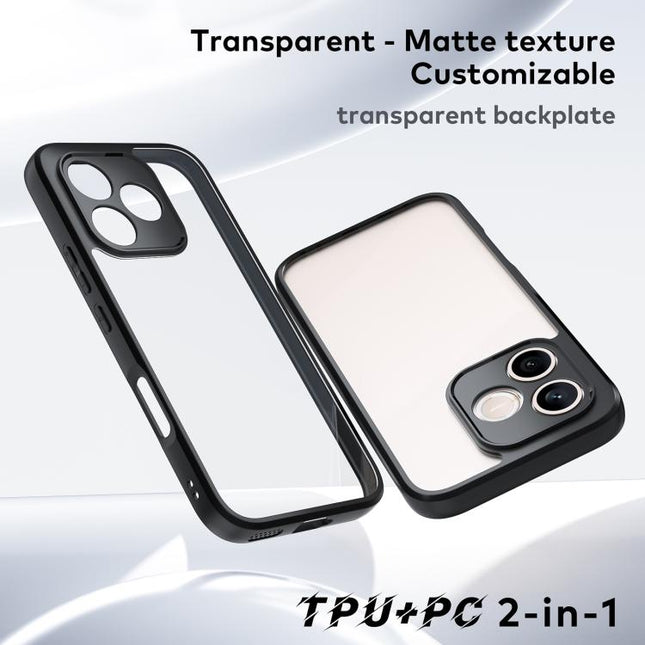 Frosted TPU + Transparent PC Phone Case, For Honor 600 Lite Global, For Honor 400 Pro Global 160.8mm, For Honor Power, For Honor 400 Lite Global, For Honor 400 Global 156.5mm, For Honor Magic7 Pro, For Honor 200, For Honor 200 Pro                      ...