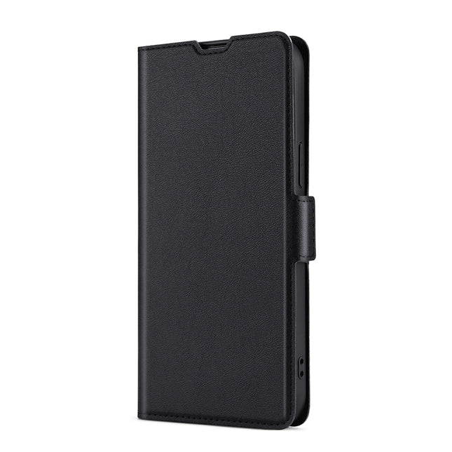 Ultra-thin Voltage Side Buckle Horizontal Flip Leather Phone Case, For Honor 90 5G