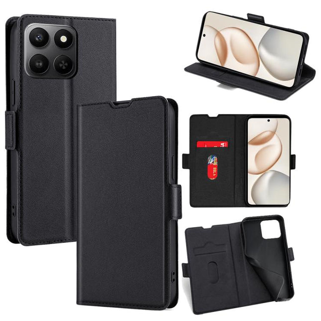 Ultra-thin Voltage Side Buckle Horizontal Flip Leather Phone Case, For Honor X5c 4G, For Honor Magic8 Pro, For Honor Magic8, For Honor 400 Smart 5G, For Honor X70 5G, For Honor X6c 4G