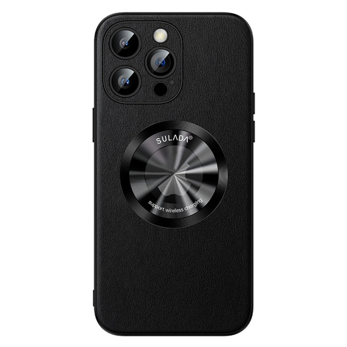 SULADA Microfiber Leather MagSafe Magnetic Phone Case, For iPhone 13 Pro, For iPhone 13, For iPhone 12