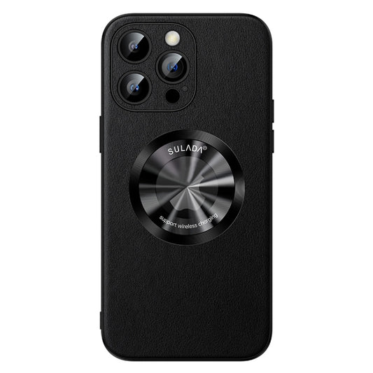 SULADA Microfiber Leather MagSafe Magnetic Phone Case, For iPhone 12 Pro Max, For iPhone 12 Pro