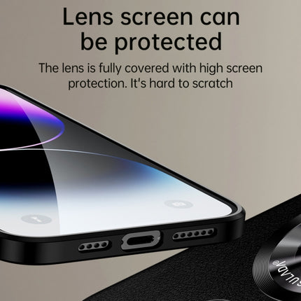 SULADA Microfiber Leather MagSafe Magnetic Phone Case, For iPhone 15, For iPhone 14 Plus, For iPhone 14