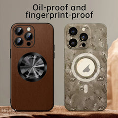 SULADA Microfiber Leather MagSafe Magnetic Phone Case, For iPhone 13 Pro, For iPhone 13, For iPhone 12