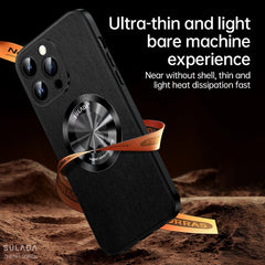 SULADA Microfiber Leather MagSafe Magnetic Phone Case, For iPhone 12 Pro Max, For iPhone 12 Pro