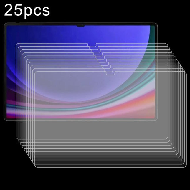 25pcs 9H 0.3mm Explosion-proof Tempered Glass Film, For Samsung Galaxy Tab S11 Ultra 14.6, For Samsung Galaxy Tab S10 FE+ 13.1, For Samsung Galaxy Tab S10 Ultra 14.6, For Samsung Galaxy Tab S10+ 12.4, For Samsung Galaxy Tab S10 11                      ...