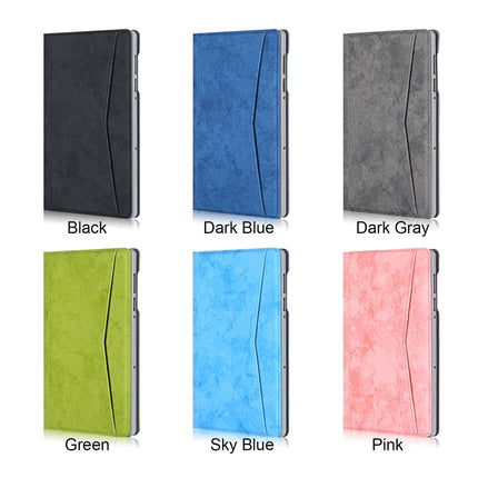 Marble Cloth Texture Horizontal Flip Leather Case with Card Slot & Holder, For Huawei MatePad T8, For Huawei Honor V6, For Lenovo Tab M10 Plus