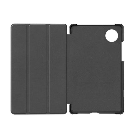Custer Texture 3-Fold Holder Leather Smart Tablet Case, For Honor Pad X7 2025, For Honor Pad X9 Pro, For Honor Pad X9 / X8 Pro 11.5