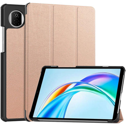 Custer Texture 3-Fold Holder Leather Smart Tablet Case, For Honor Pad X7 2025, For Honor Pad X9 Pro, For Honor Pad X9 / X8 Pro 11.5