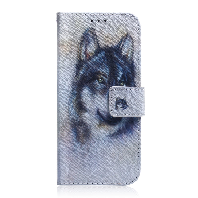 Colored Drawing Horizontal Flip Leather Case with Holder & Card Slot & Wallet, For Huawei P Smart S / Enjoy 10S / Y8P, For Motorola Moto G8 Power Lite
