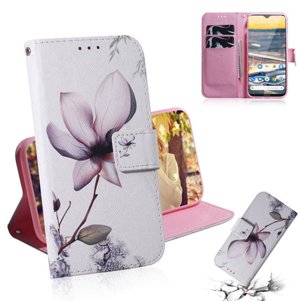 Colored Drawing Horizontal Flip Leather Case with Holder & Card Slot & Wallet