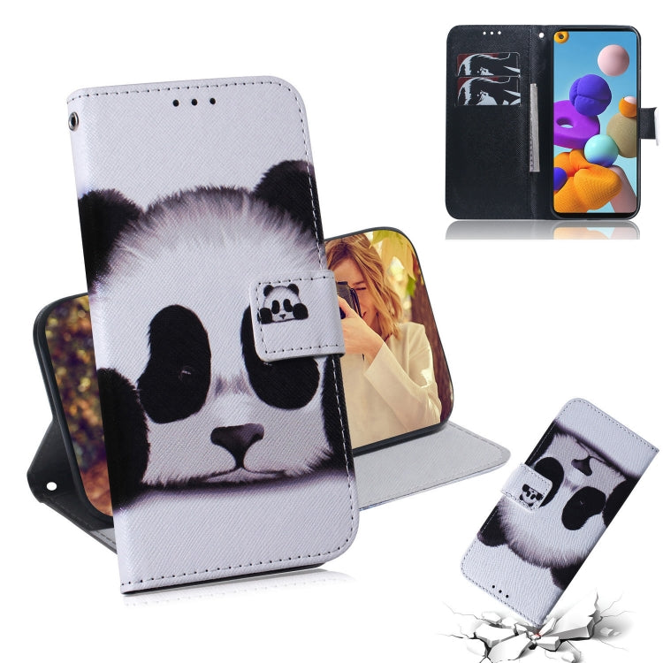 Colored Drawing Horizontal Flip Leather Case with Holder & Card Slot & Wallet