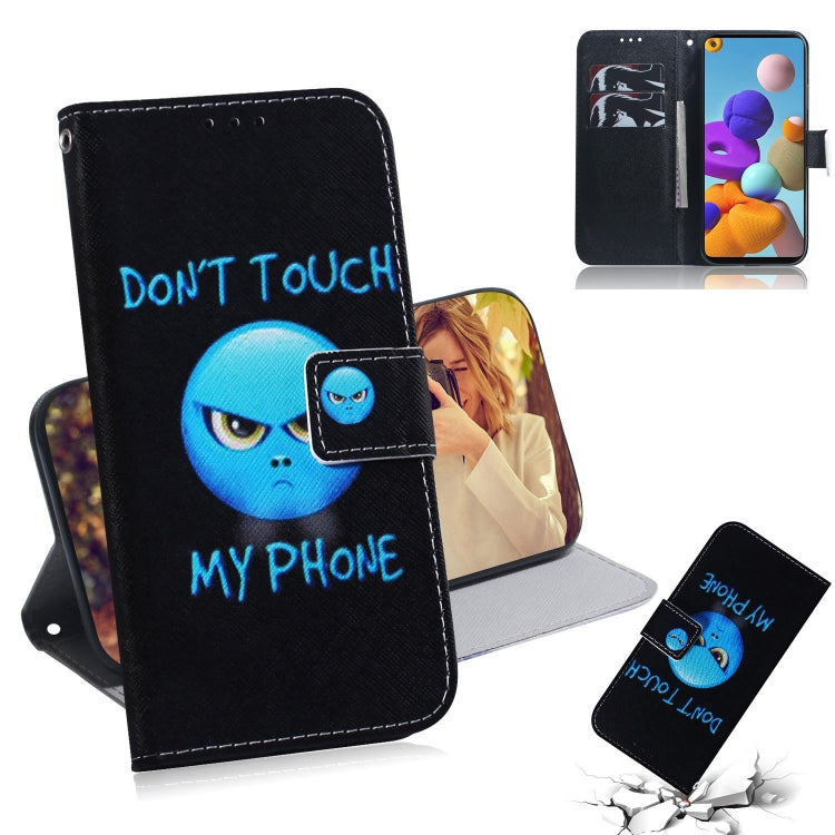 Colored Drawing Horizontal Flip Leather Case with Holder & Card Slot & Wallet