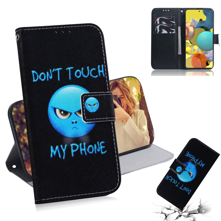 Colored Drawing Horizontal Flip Leather Case with Holder & Card Slot & Wallet