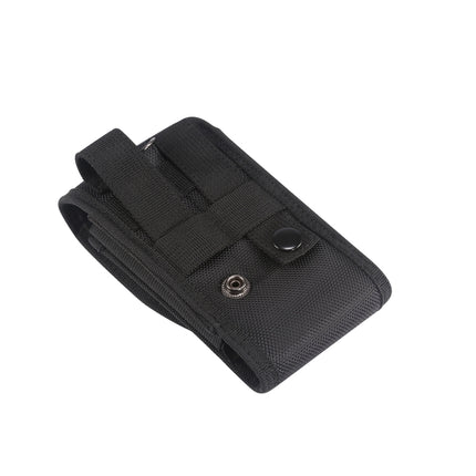 Multifunctional Universal Vertical Nylon Fabric Waist Bag Tactical Belt Bag, For 6.7 inch and Below Phones