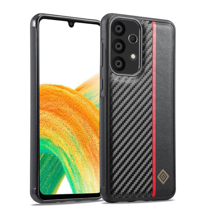 LC.IMEEKE 3 in 1 Carbon Fiber Texture Shockproof Phone Case, For Samsung Galaxy A15 5G, For Samsung Galaxy A24, For Samsung Galaxy S24 Ultra 5G, For Samsung Galaxy S24+ 5G, For Samsung Galaxy A23 4G/5G, For Samsung Galaxy A34 5G, For Samsung Galaxy S24...