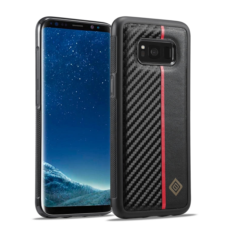 LC.IMEEKE 3 in 1 Carbon Fiber Texture Shockproof Phone Case, For Samsung Galaxy Note20 Ultra, For Samsung Galaxy A70, For Samsung Galaxy A71 4G, For Samsung Galaxy A50, For Samsung Galaxy S21 FE, For Samsung Galaxy A51 4G, For Samsung Galaxy S20�������...
