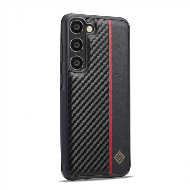 LC.IMEEKE 3 in 1 Carbon Fiber Texture Shockproof Phone Case, For Samsung Galaxy A15 5G, For Samsung Galaxy A24, For Samsung Galaxy S24 Ultra 5G, For Samsung Galaxy S24+ 5G, For Samsung Galaxy A23 4G/5G, For Samsung Galaxy A34 5G, For Samsung Galaxy S24...