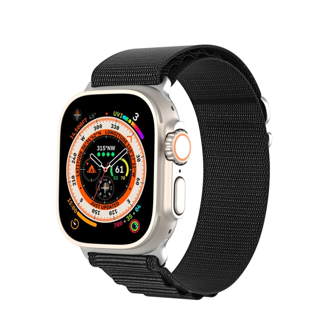 DUX DUCIS GS Series Nylon Loop Watch Band, For Apple Watch Ultra 49mm, For Apple Watch SE 2023 44mm, For Apple Watch SE 2023 40mm, For Apple Watch Ultra 2 49mm, For Apple Watch SE 2022 40mm, For Apple Watch Series 9 45mm, For Apple Watch Series 9 41mm