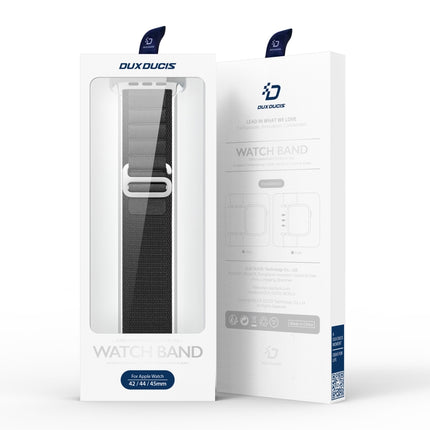 DUX DUCIS GS Series Nylon Loop Watch Band, For Apple Watch Series 7 41mm, For Apple Watch Series 7 45mm, For Apple Watch Series 6 40mm, For Apple Watch Series 6 44mm, For Apple Watch Series 5 44mm, For Apple Watch Series 5 40mm