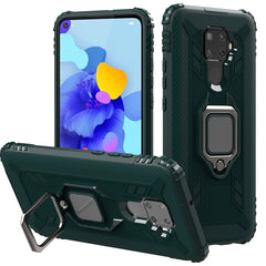 Carbon Fiber Protective Case with 360 Degree Rotating Ring Holder, For LG K51 / Q51, For LG Stylo 6, For Motorola Moto G Stylus, For Google Pixel 4a, For Xiaomi Redmi 10X / Note 9, For Xiaomi Redmi 9, For Huawei nova 5i Pro / Mate 30 Lite / nova 5z