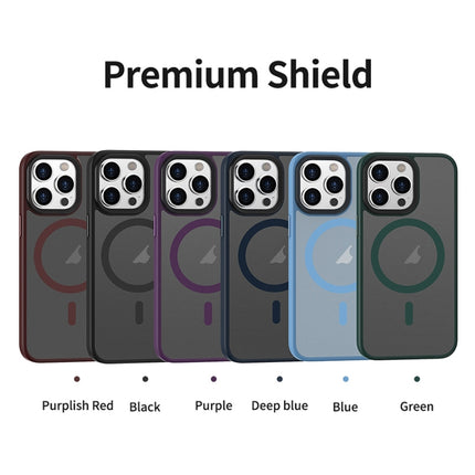Brilliant Series MagSafe Micro-frosted Anti-fingerprint PC Phone Case, For iPhone 15 Pro Max, For iPhone 15 Pro, For iPhone 15 Plus, For iPhone 15