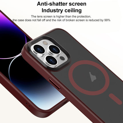 Brilliant Series MagSafe Micro-frosted Anti-fingerprint PC Phone Case, For iPhone 15 Pro Max, For iPhone 15 Pro, For iPhone 15 Plus, For iPhone 15