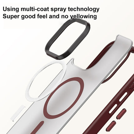 Brilliant Series MagSafe Micro-frosted Anti-fingerprint PC Phone Case, For iPhone 15 Pro Max, For iPhone 15 Pro, For iPhone 15 Plus, For iPhone 15