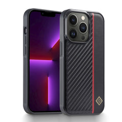 LC.IMEEKE 3 in 1 Carbon Fiber Texture Shockproof Phone Case, For iPhone 16 Pro Max, For iPhone 16 Pro, For iPhone 16 Plus, For iPhone 16, For iPhone 14 Plus, For iPhone 14, For iPhone 14 Pro, For iPhone 7 / 8 / SE 2020 2022, For iPhone 13 Pro����������...