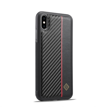 LC.IMEEKE 3 in 1 Carbon Fiber Texture Shockproof Phone Case