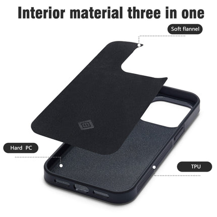 LC.IMEEKE 3 in 1 Carbon Fiber Texture Shockproof Phone Case, For iPhone XS Max, For iPhone X, For iPhone 7 Plus / 8 Plus