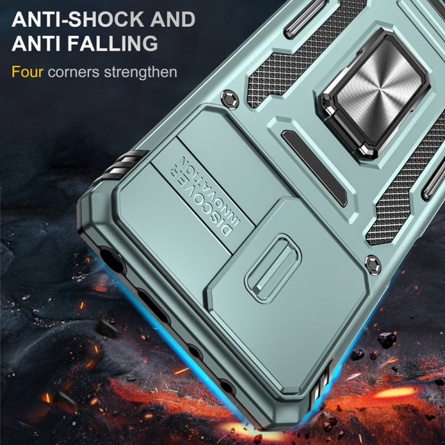 Armor PC + TPU Camera Shield Phone Case, For Xiaomi Redmi Note 12 Pro 5G Global, For Xiaomi Redmi Note 12 5G Global, For Xiaomi Redmi A1