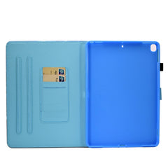 Colored Drawing Stitching Horizontal Flip Leather Case with Holder & Card Slots & Sleep / Wake-up Function, For iPad 10.2 / iPad Pro 10.5, For iPad 9.7 (2017)/(2018)/Air 2/Air, For iPad mini 5 / mini 4, For iPad Pro 11 inch (2020)