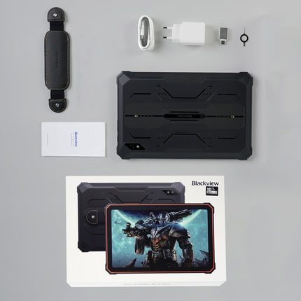 Robustes Blackview Active 8 Pro 4G-Tablet, 10,36 Zoll, 8 GB + 256 GB, Android 13, MT6789 Octa Core, unterstützt Dual-SIM, globale Version mit Google Play, EU-Stecker, Active 8 Pro