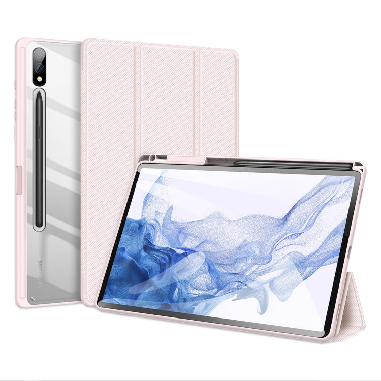 DUX DUCIS TOBY Series Antiskid Leather Tablet Case with Sleep / Wake-up Function, For Samsung Galaxy Tab S10 FE / S9 FE / S9, For Samsung Galaxy Tab S10 FE+, For Samsung Galaxy Tab S10 Ultra, For Samsung Galaxy Tab S10+, For Samsung Galaxy Tab S9 FE+��...