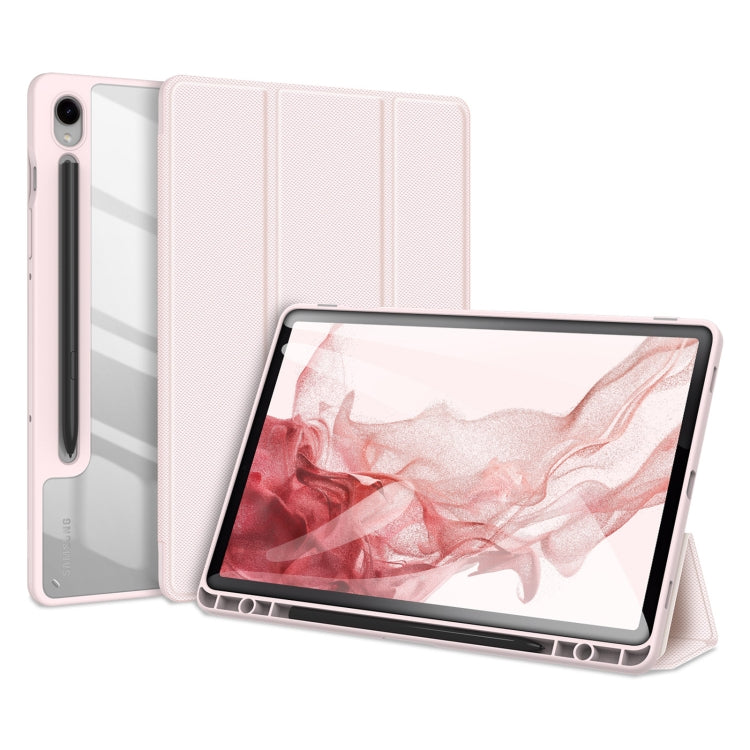 DUX DUCIS TOBY Series Antiskid Leather Tablet Case with Sleep / Wake-up Function, For Samsung Galaxy Tab S10 FE / S9 FE / S9, For Samsung Galaxy Tab S10 FE+, For Samsung Galaxy Tab S10 Ultra, For Samsung Galaxy Tab S10+, For Samsung Galaxy Tab S9 FE+��...