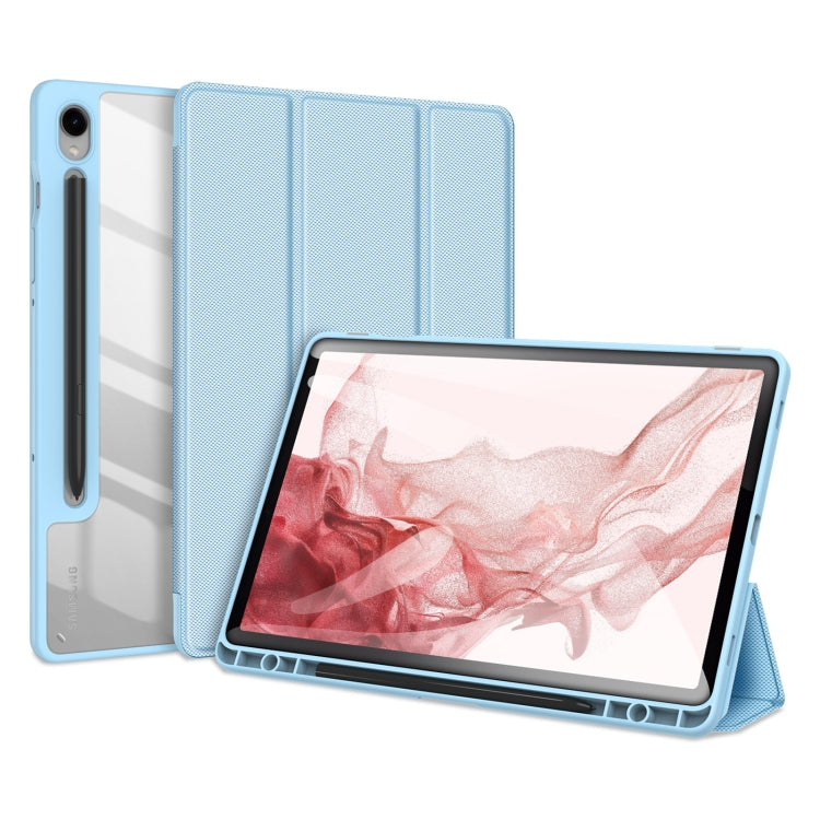 DUX DUCIS TOBY Series Antiskid Leather Tablet Case with Sleep / Wake-up Function, For Samsung Galaxy Tab S10 FE / S9 FE / S9, For Samsung Galaxy Tab S10 FE+, For Samsung Galaxy Tab S10 Ultra, For Samsung Galaxy Tab S10+, For Samsung Galaxy Tab S9 FE+��...