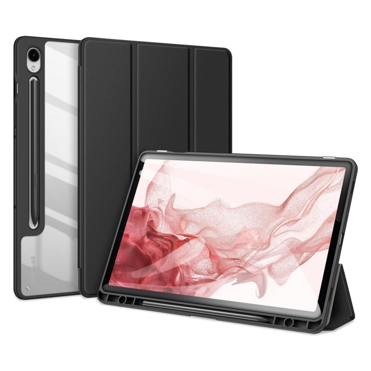 DUX DUCIS TOBY Series Antiskid Leather Tablet Case with Sleep / Wake-up Function, For Samsung Galaxy Tab S10 FE / S9 FE / S9, For Samsung Galaxy Tab S10 FE+, For Samsung Galaxy Tab S10 Ultra, For Samsung Galaxy Tab S10+, For Samsung Galaxy Tab S9 FE+��...