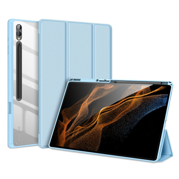 DUX DUCIS TOBY Series Antiskid Leather Tablet Case with Sleep / Wake-up Function, For Samsung Galaxy Tab S10 FE / S9 FE / S9, For Samsung Galaxy Tab S10 FE+, For Samsung Galaxy Tab S10 Ultra, For Samsung Galaxy Tab S10+, For Samsung Galaxy Tab S9 FE+��...