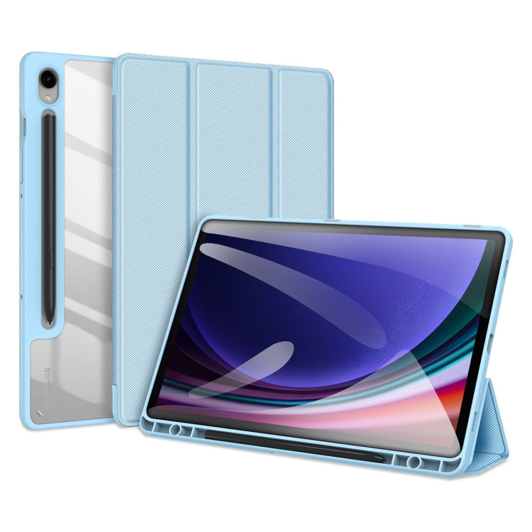 DUX DUCIS TOBY Series Antiskid Leather Tablet Case with Sleep / Wake-up Function, For Samsung Galaxy Tab S10 FE / S9 FE / S9, For Samsung Galaxy Tab S10 FE+, For Samsung Galaxy Tab S10 Ultra, For Samsung Galaxy Tab S10+, For Samsung Galaxy Tab S9 FE+��...